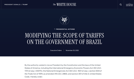 扛不住物价压力？特朗普放松对巴西关税 涉及咖啡、牛肉等产品